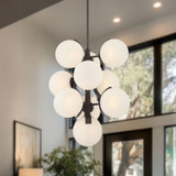 Metropolitan - N2085-860 - Ten Light Pendant - Vino - Dark Bronze