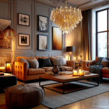 Metropolitan - N1999-A-732 - 17 Light Chandelier - Regent - Legacy Brass
