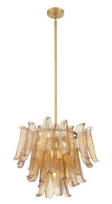 Metropolitan - N1997-A-732 - Nine Light Chandelier - Regent - Legacy Brass