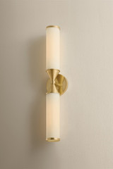 Mitzi - H1184102-AGB - Two Light Wall Sconce - Zinnia - Aged Brass