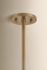 Mitzi - H1183701S-PBR - One Light Pendant - Dessi - Patina Brass