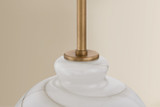 Mitzi - H1183701S-PBR - One Light Pendant - Dessi - Patina Brass