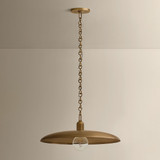 Mitzi - H1182701S-PBR - One Light Pendant - Mamie - Patina Brass