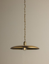 Mitzi - H1182701L-PBR - One Light Pendant - Mamie - Patina Brass