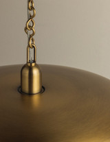 Mitzi - H1182701L-PBR - One Light Pendant - Mamie - Patina Brass