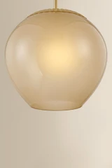 Mitzi - H1174701S-AGB - One Light Pendant - Gilda - Aged Brass