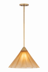 Mitzi - H1096701L-AGB - One Light Pendant - Gabrielle - Aged Brass
