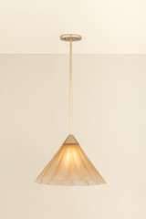 Mitzi - H1096701L-AGB - One Light Pendant - Gabrielle - Aged Brass