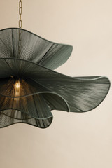 Mitzi - H1084701L-PBR - One Light Chandelier - Amanda - Patina Brass