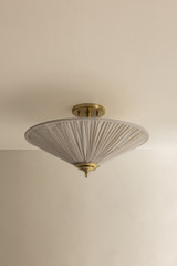 Mitzi - H1062501-AGB - One Light Semi Flush Mount - Helen - Aged Brass