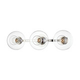 Mitzi - H270103-PN - Three Light Wall Sconce - Margot - Polished Nickel