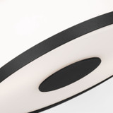 Generation Lighting - GLO1132OE-TXB - Flush Mount - Luning - Textured Black