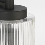 Generation Lighting - GLO1071TXB - One Light Outdoor Wall Lantern - Ronde - Textured Black