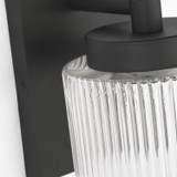 Generation Lighting - GLO1071DL-TXB - One Light Outdoor Wall Lantern - Ronde - Textured Black