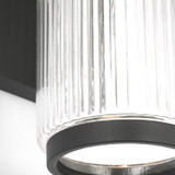 Generation Lighting - GLO1061DL-TXB - One Light Outdoor Wall Lantern - Ronde - Textured Black