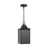 Generation Lighting - GLO1041EN3/TXB - One Light Pendant - Saybrook - Textured Black