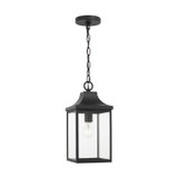 Generation Lighting - GLO1041EN3/TXB - One Light Pendant - Saybrook - Textured Black