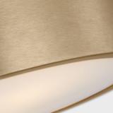 Generation Lighting - GLF1032SB - Flush Mount - Albee - Satin Brass