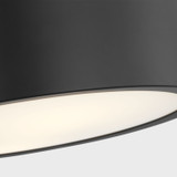 Generation Lighting - GLF1032MBK - Flush Mount - Albee - Midnight Black