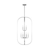 Generation Lighting - GLC1329BS - Nine Light Chandelier - Loretto - Brushed Nickel