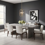 Generation Lighting - GLC1293SB - Three Light Chandelier - Loretto - Satin Brass