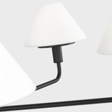 Generation Lighting - GLC1235MBK - Five Light Chandelier - Mendota - Midnight Black