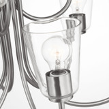Generation Lighting - GLC1169BS - Nine Light Chandelier - Miles - Brushed Nickel