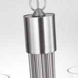 Generation Lighting - GLC1169BS - Nine Light Chandelier - Miles - Brushed Nickel
