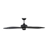 Generation Lighting - 5CUR60BK - 60"Ceiling Fan - Cruise Outdoor 60 - Matte Black