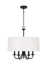 Generation Lighting - 3320205EN-112 - Five Light Chandelier - Seville - Midnight Black