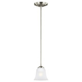 Generation Lighting - 6139001-962 - One Light Mini-Pendant - Emmons - Brushed Nickel