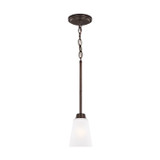 Generation Lighting - 6115201-710 - One Light Mini-Pendant - Kerrville - Bronze