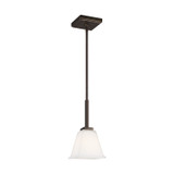 Generation Lighting. - 6113701-778 - One Light Mini-Pendant - Ellis Harper - Brushed Oil Rubbed Bronze