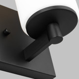 Generation Lighting - 4139101EN3-112 - One Light Wall / Bath Sconce - Hettinger - Midnight Black