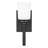 Generation Lighting - 4130701-112 - One Light Wall / Bath Sconce - Kemal - Midnight Black