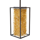 Avenue Lighting - HF9002-DBZ - Two Light Pendant - Soho - Dark Bronze Finish With Natural Citrine Nuggets