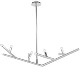Avenue Lighting - HF8888-PN - Eight Light Linear Pendant - The Oaks - Polished Nickel