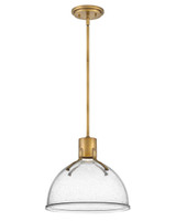 Hinkley - 3487HB-CS - LED Pendant - Argo - Heritage Brass
