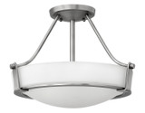 Hinkley - 3220AN - LED Semi-Flush Mount - Hathaway - Antique Nickel