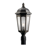 Kichler - 9532RZ - One Light Outdoor Post Mount - Courtyard - Rubbed Bronze