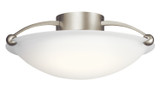 Kichler - 8406NI - Three Light Semi Flush Mount - Brushed Nickel