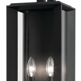 Kichler - 59133BKT - Two Light Outdoor Wall Mount - Kroft - Textured Black
