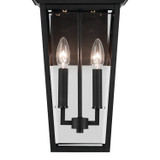 Kichler - 59126BKT - Two Light Outdoor Wall Mount - Regence - Textured Black