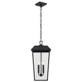 Kichler - 59122BKT - Two Light Outdoor Pendant - Mathus - Textured Black