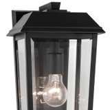 Kichler - 59119BKT - One Light Outdoor Wall Mount - Mathus - Textured Black