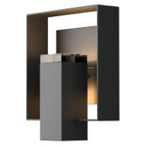 Hubbardton Forge - 302603-SKT-80-80-ZM0546 - One Light Outdoor Wall Sconce - Shadow Box - Coastal Black