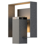 Hubbardton Forge - 302603-SKT-20-80-ZM0546 - One Light Outdoor Wall Sconce - Shadow Box - Coastal Natural Iron