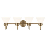 Kichler - 55156CPZ - Four Light Bath - Farum - Champagne Bronze