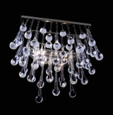 Avenue Lighting - HF1801-PN - Two Light Wall Sconce - Hollywood Blvd. - Polish Nickel / Clear Glass Tear Drops