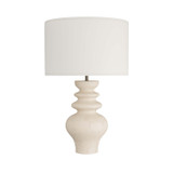 Arteriors - PTE06-SH013 - One Light Table Lamp - Worland - Matte Ivory